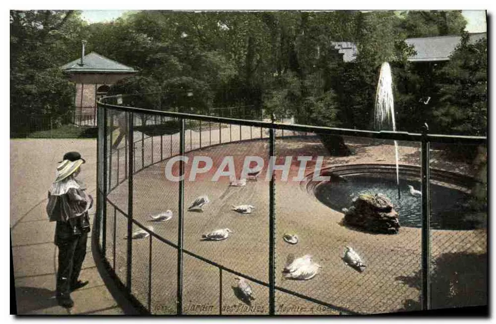 Jardín de las Plantas - Pavillon - París — editor L. V. & Cie, París - Anverso