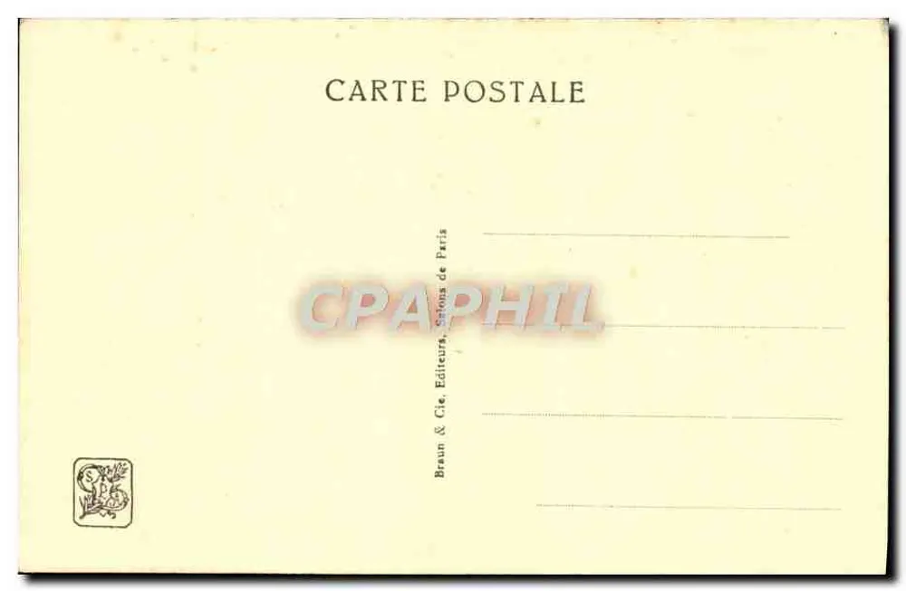 Os Levriers — J.-G. Domergüe — n° 01008 - Verso