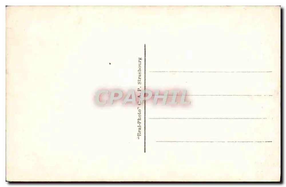 Sévrier — La Basilique Monument aux Morts — C.A.P. Strasbourg - Verso