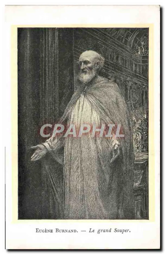 Eugène Burnand — O Grande Jantar — Parábolas ilustradas por Eugène Burnand - Frente