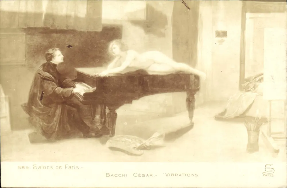Salões de Paris — Vibrações — Bacchi César — n° 589 — Paris - Frente