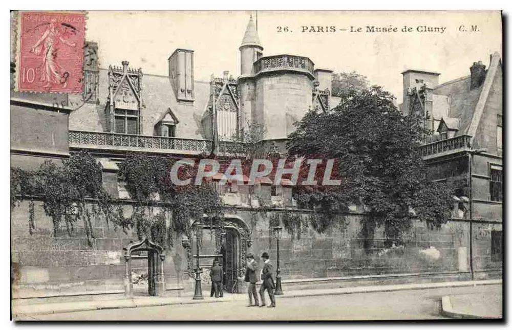 PARIS — Muzeum Cluny — C.M. n°26 - Awers