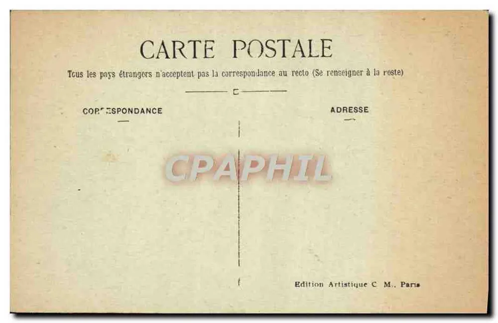 Parijs (4e arrondissement) — Kerk van Notre-Dame — Moderne ansichtkaart n°240 - Achterkant