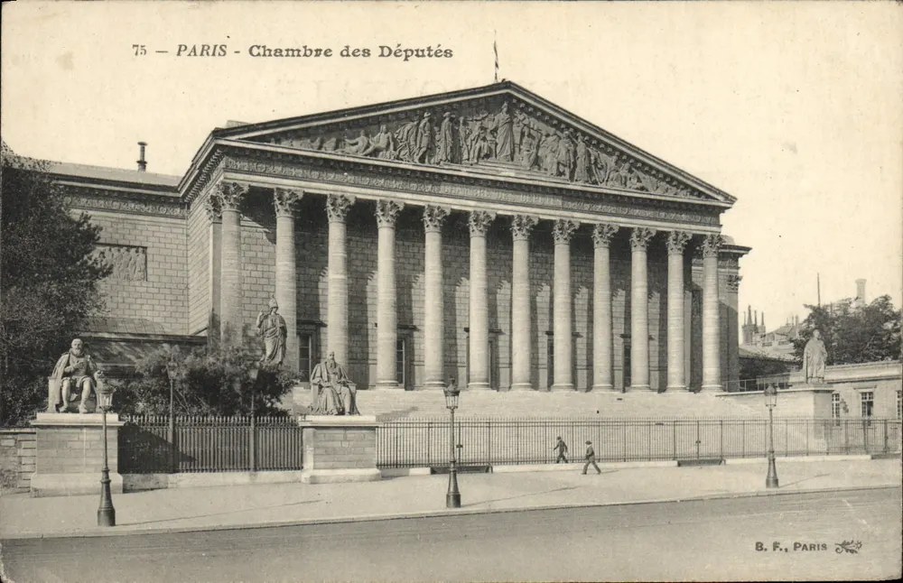 Parijs - Kamer van Volksvertegenwoordigers — B. F., Parijs, n°75 - Voorkant