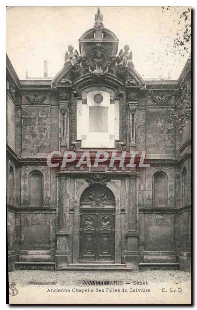 Paris — Alte Kapelle der Töchter des Kalvariums — E. L. D. - Vorderseite