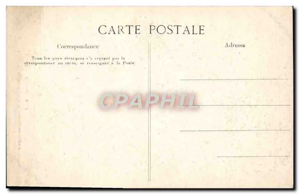 Paris — Alte Kapelle der Töchter des Kalvariums — E. L. D. - Rückseite