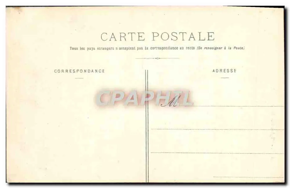 Paris - A Igreja de Santa Clotilde - G. I. - n° 943 - Verso