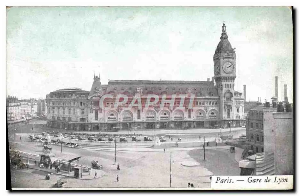 Paris — Gare de Lyon — Graphphil - Frente