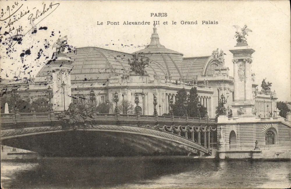 Paris — Der Pont Alexandre III und das Grand Palais — M. Polishot - Vorderseite