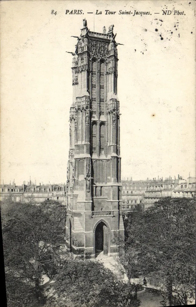 Paris — Torre Saint-Jacques — ND Fot. - Frente