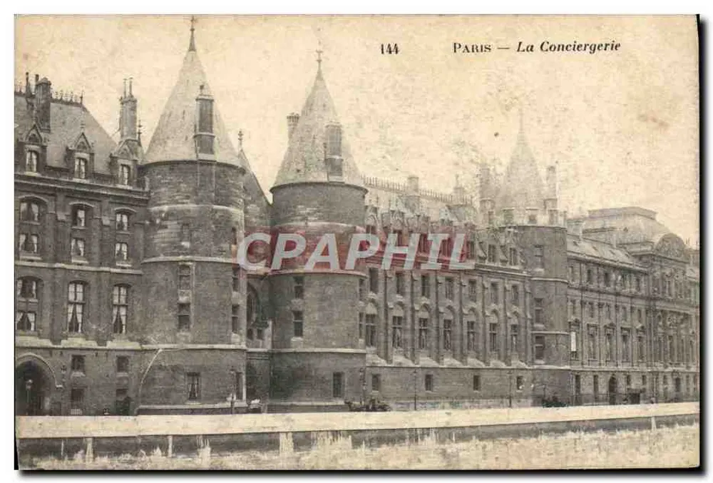 Paryż — La Conciergerie — 144 - Awers