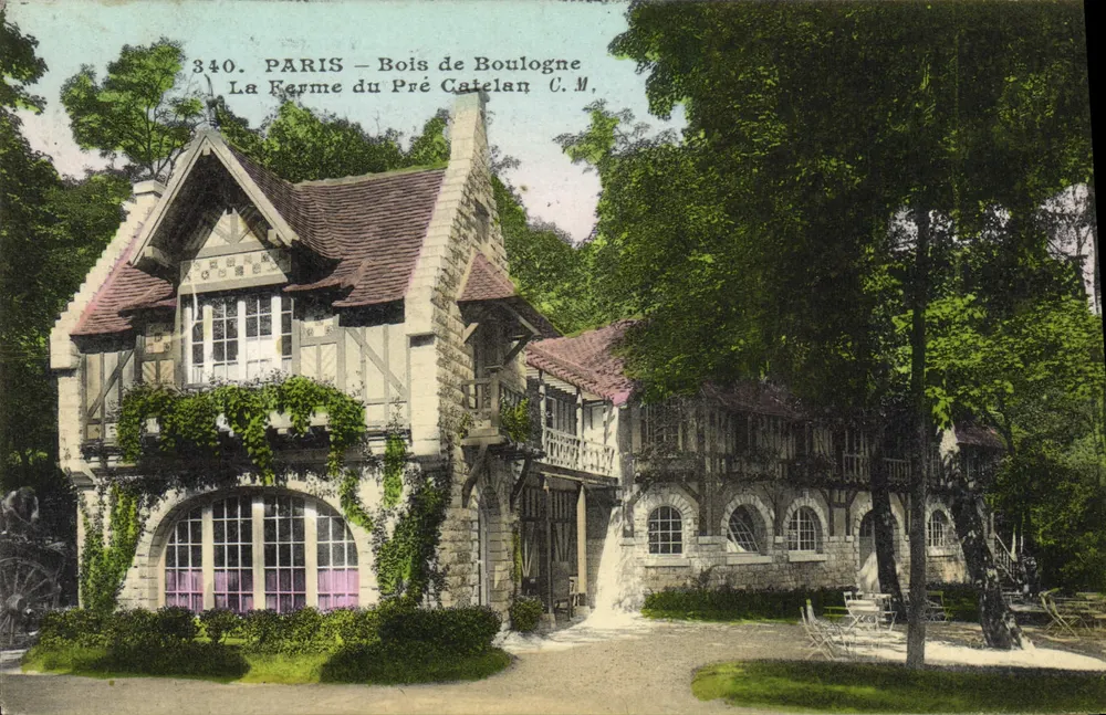 Paris - Bois de Boulogne — La Ferme du Pré Catelan — C.M. n°340 - Vorderseite
