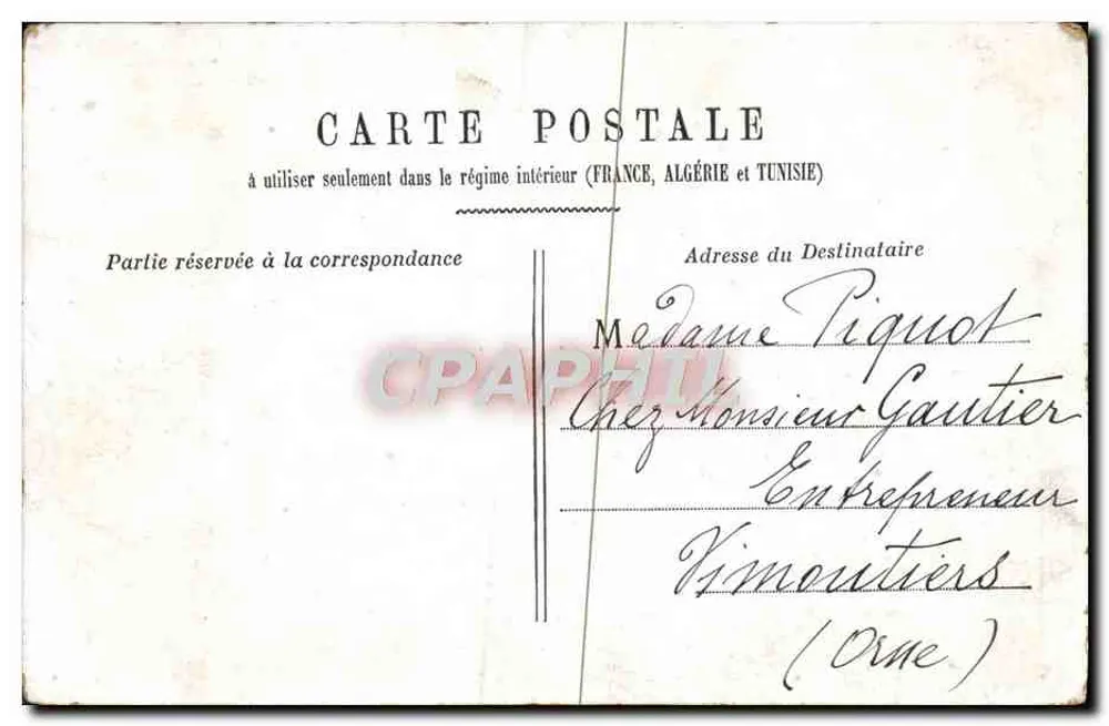 Paris - Le Triomphe de la République - Place de la Nation - n°17 - Verso