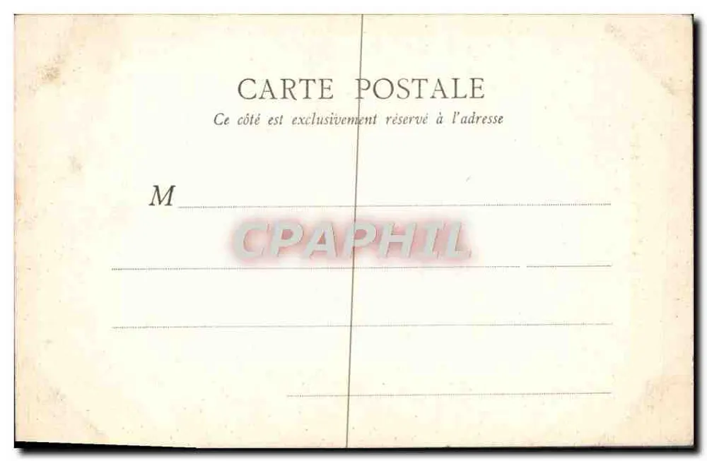 Parijs — Uitzicht op het Oratorium, rue St-Honoré — anoniem uitgever, nr. 176 - Achterkant