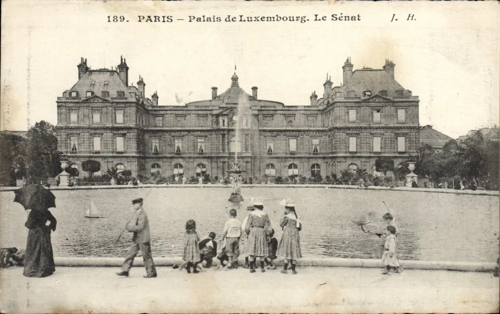 Paris – Palais de Luxembourg. Der Senat — J. H. — n° 189 - Vorderseite