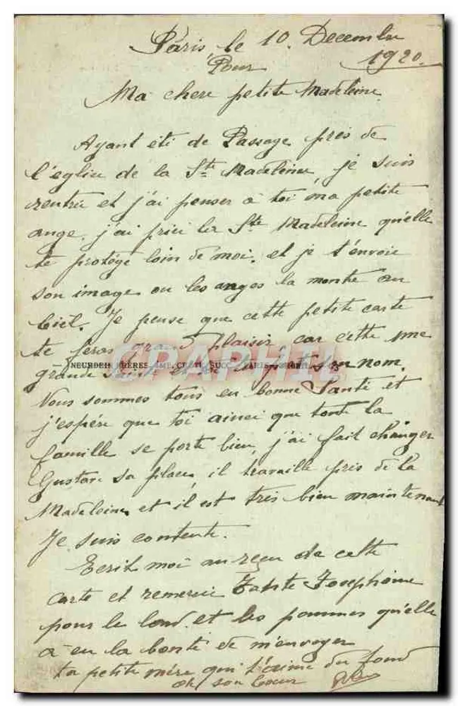 Kirche der Madeleine — der Hauptaltar — Paris — Audelaine-Roules, n°253 - Rückseite