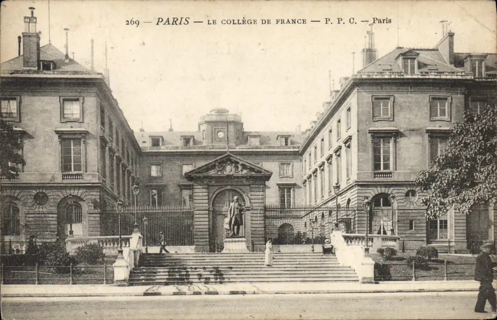 Paris — Das Collège de France — P.P.C. Paris - Vorderseite