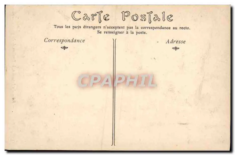 Paris — Hôtel des Invalides, das Grab von Napoleon I — ND Phot. - Rückseite