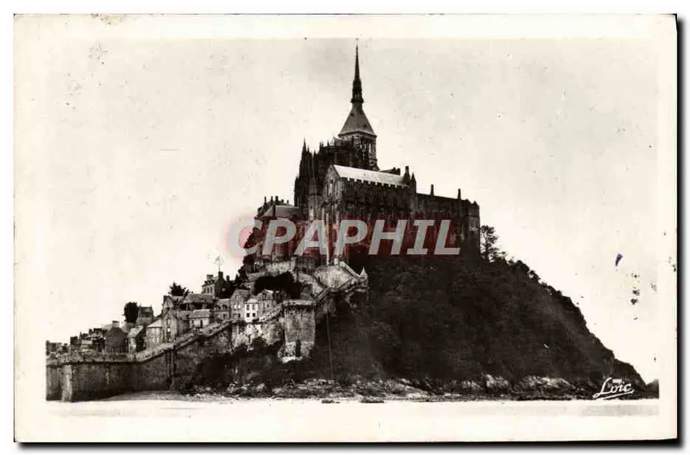 Mont Saint-Michel — Allgemeine Ansicht — Verlag Lorc - Vorderseite