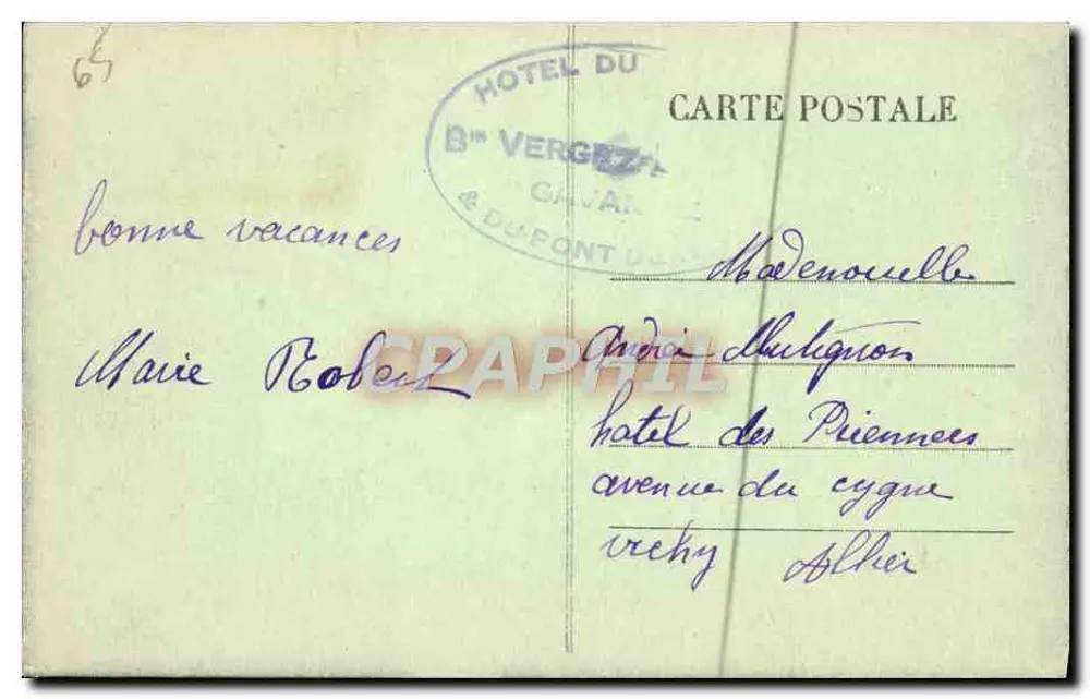 Gavarnie — O Circo — Editor não identificado, n° 291 - Verso