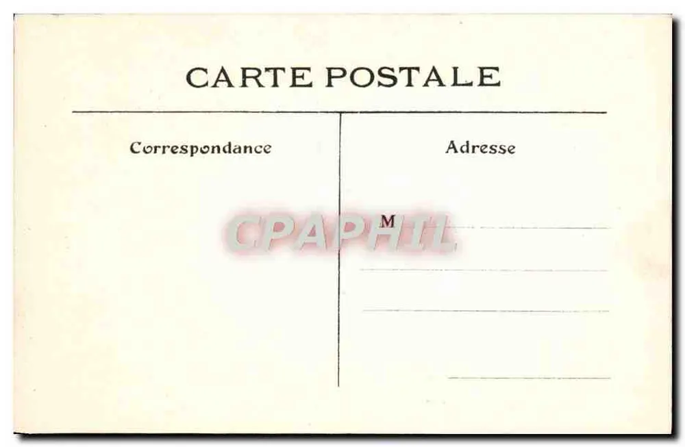 Notre-Dame de Paris — Les trois Portails — édit. L. J. & Cie, Angoulême-Paris - Verso