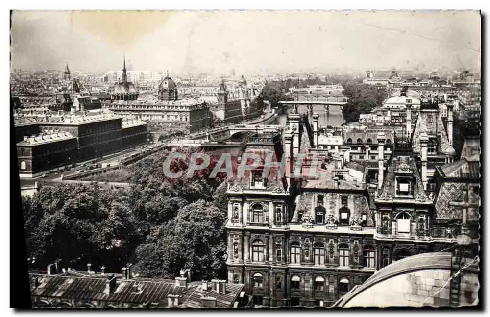 Panorama des Huit Ponts — Paris — éditeur A.C. I. PARIS - Frente