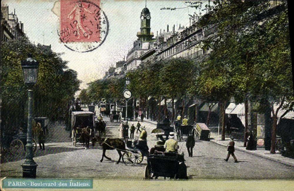 PARIS - Boulevard des Italiens — S. editora, n° 1081 - Frente