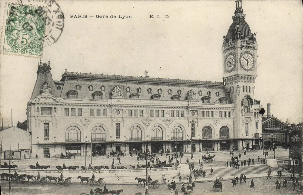 PARIS — Estação de Lyon — E.L.D. - Frente