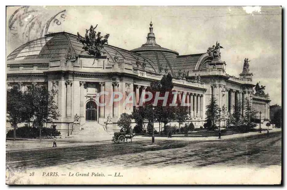 PARIS — O Grande Palácio — LL. n°28 - Frente