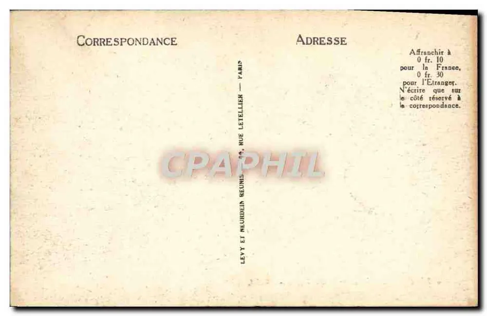 Paris - O Jardim das Tuileries — LL, n° 693 - Verso