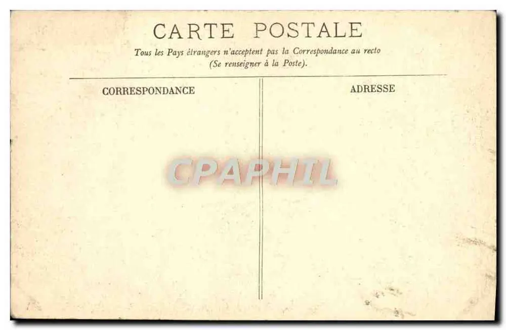 Paris — La Sainte-Chapelle — LL, n°782 - Verso