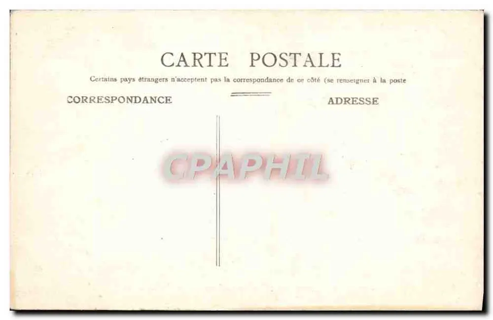 Parc de Montsouris - Denkmal des Colonel Flatters ; Tunnel — C. J. 30 - Rückseite