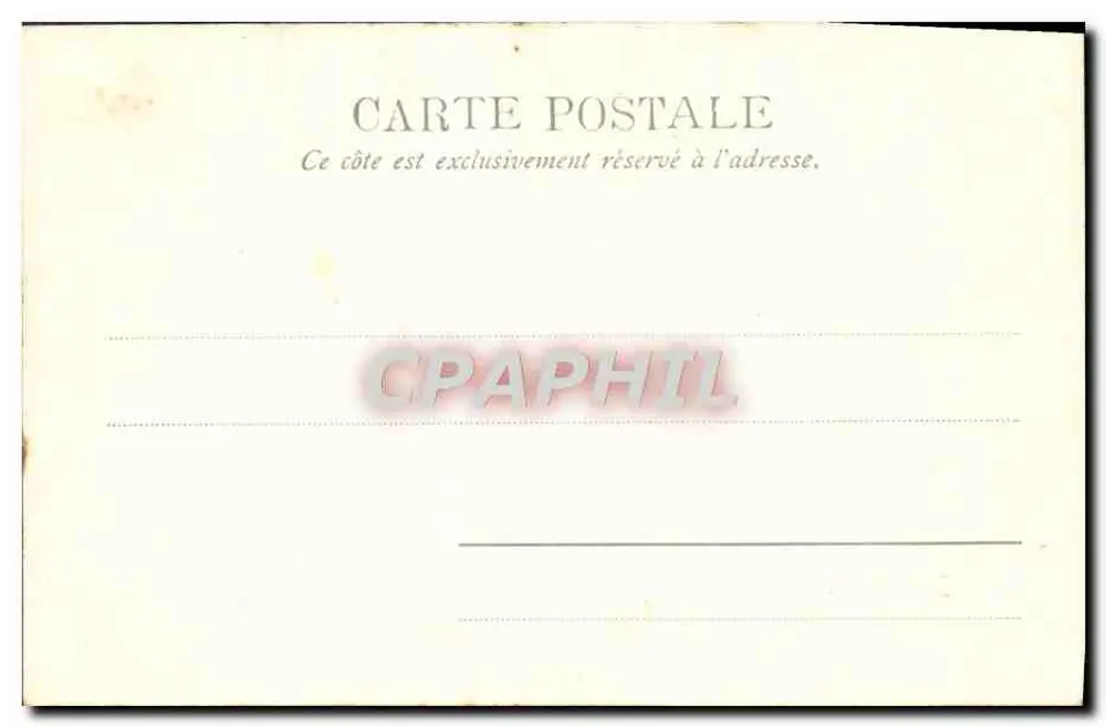 Jardim das Tuileries — Paris — editor Paris, n° 10097 - Verso