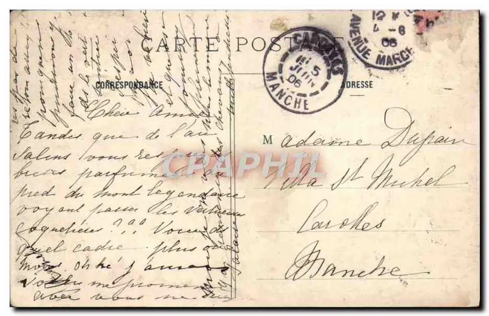 Paris - Bois de Boulogne - Allée des Acacias (1) — unbekannter Verlag, Seriennummer 295 - Rückseite