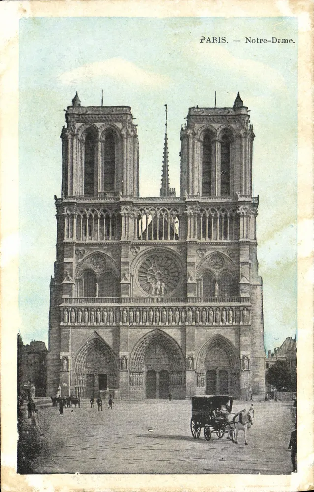 Paris — Notre-Dame — J.C. Paris - Frente