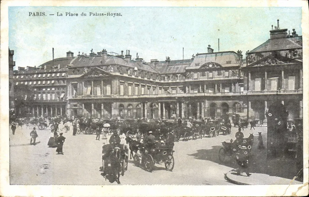 PARIS — La Place du Palais-Royal — éditeur J.C. PARIS - Frente