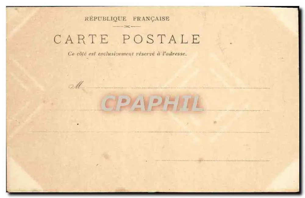 Palácio da Cerâmica — Exposição de 1900 — Sociedade Anônima « LA SOIE » - Verso