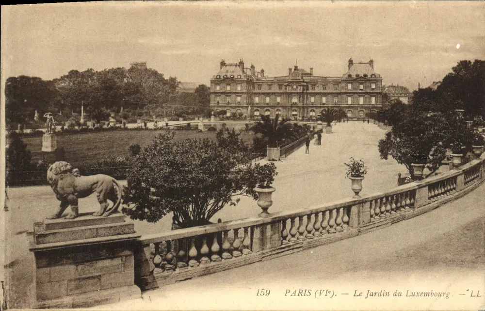 Paris (VIe) — Der Luxembourg-Garten — LL - Vorderseite