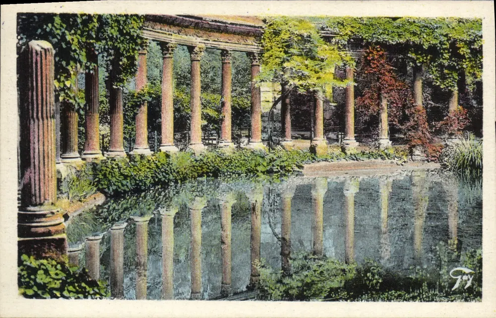 Jardim das Colunas — vista pitoresca — Goy - Frente