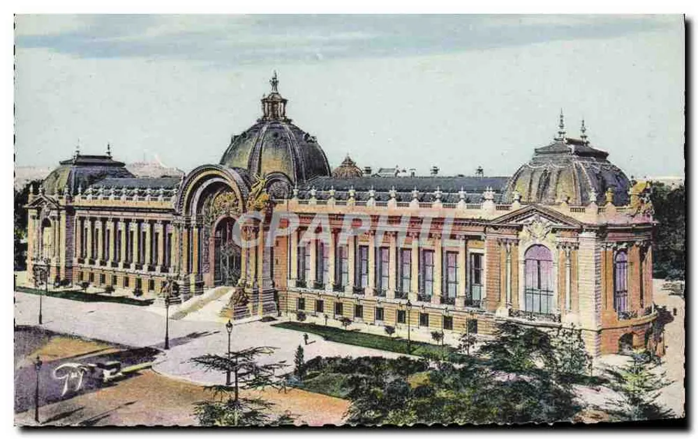 Pequeno Palácio das Artes — Paris — editor desconhecido, número de série não visível - Frente