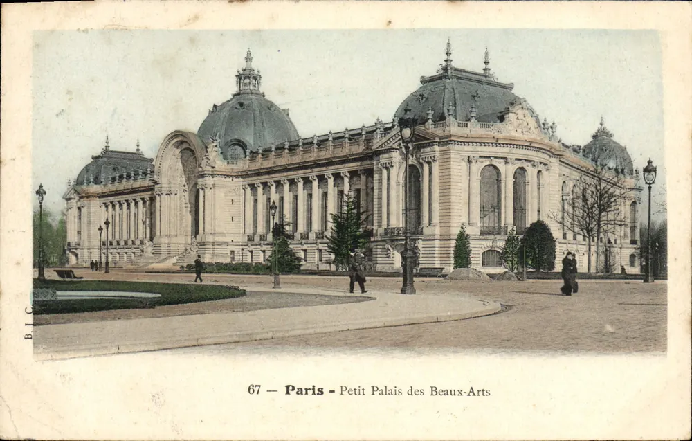 Paris - Petit Palais des Beaux-Arts — editor B.I.C. n°67 - Frente