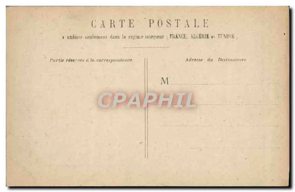 PARIS - Palácio-Royal — vista da praça interna — editor não identificado - Verso