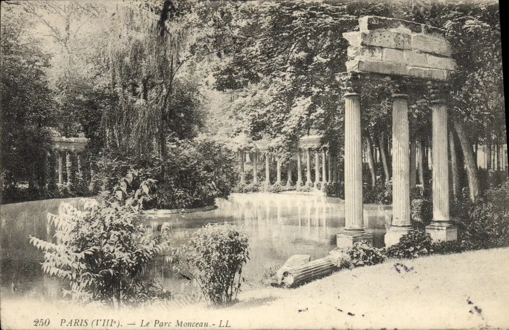 Paris (VIIIe) — O Parque Monceau — LL - Frente