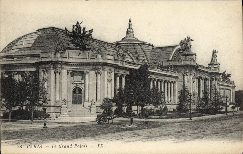 Paris — O Grande Palácio — XX — editor Lévy Fils e Cie, Paris-Versailles - Frente