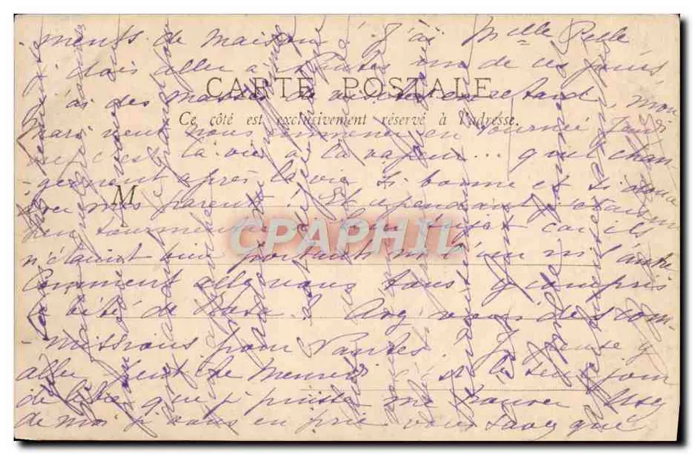 Igreja de Saint-Sulpice — Paris — B.F. Paris, n°108 - Verso
