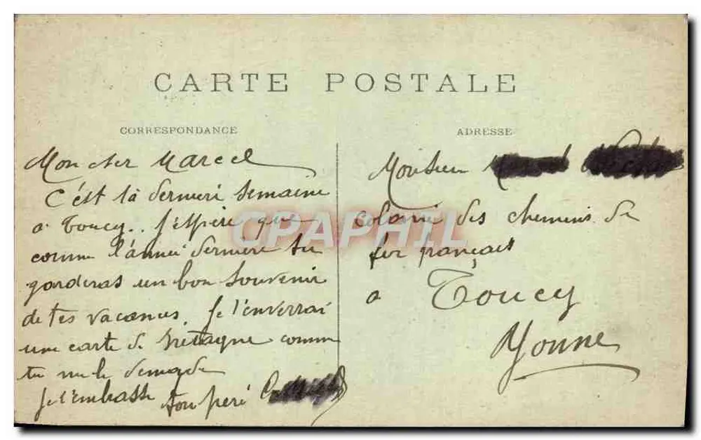 Paris - Boulevard des Italiens — vista urbana com veículos — M. J. editor, n° 634 - Verso