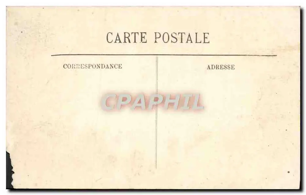 Overstromingen in Parijs (Januari 1910) — Brug over de Boulevard Haussmann — L.L. n°206 - Achterkant