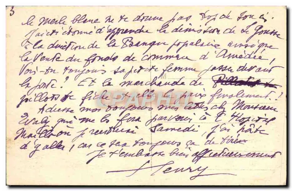 Argel - O Boulevard Front-de-Mer — Coleção Ideal P. S., n° 129 - Verso