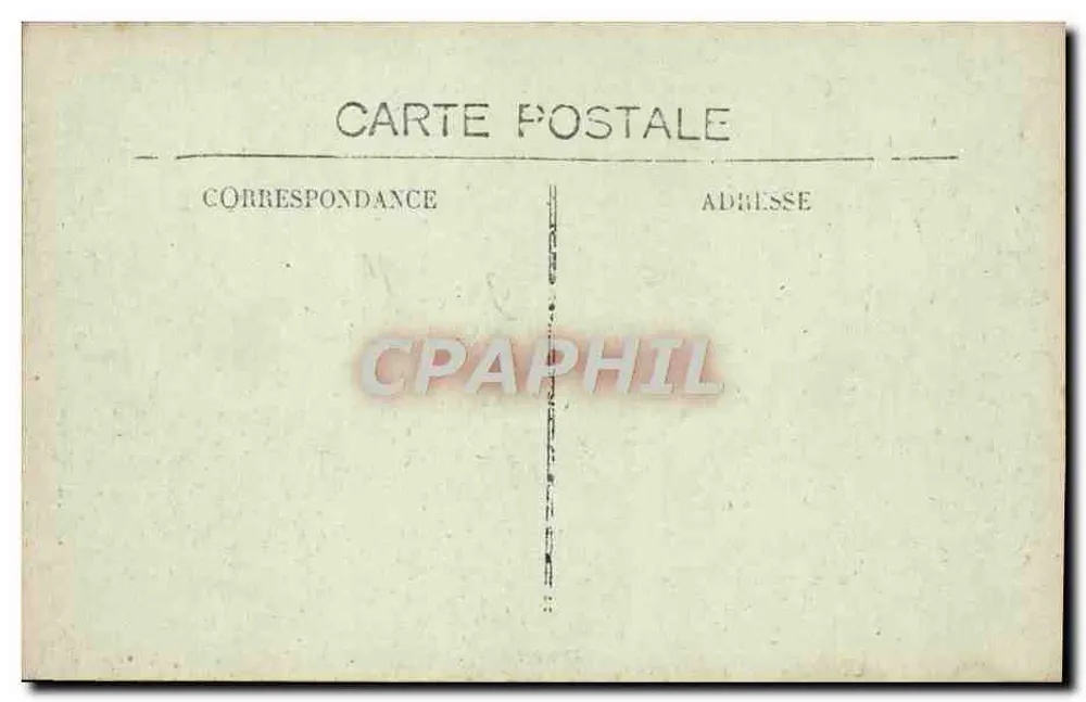 Bois de Païolive nahe Casteljau — pittoreske Orte der Ardèche — Foto Alais - Rückseite