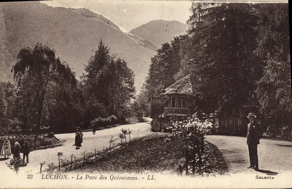 Luchon - O Parque dos Quinconces — Selecta, n°33 - Frente